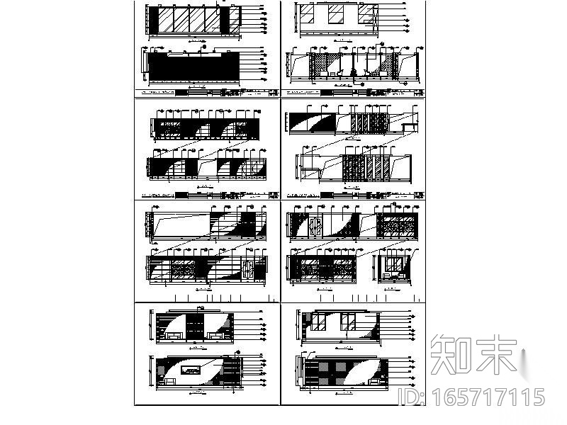 [烟台]某报社装修施工图cad施工图下载【ID:165717115】