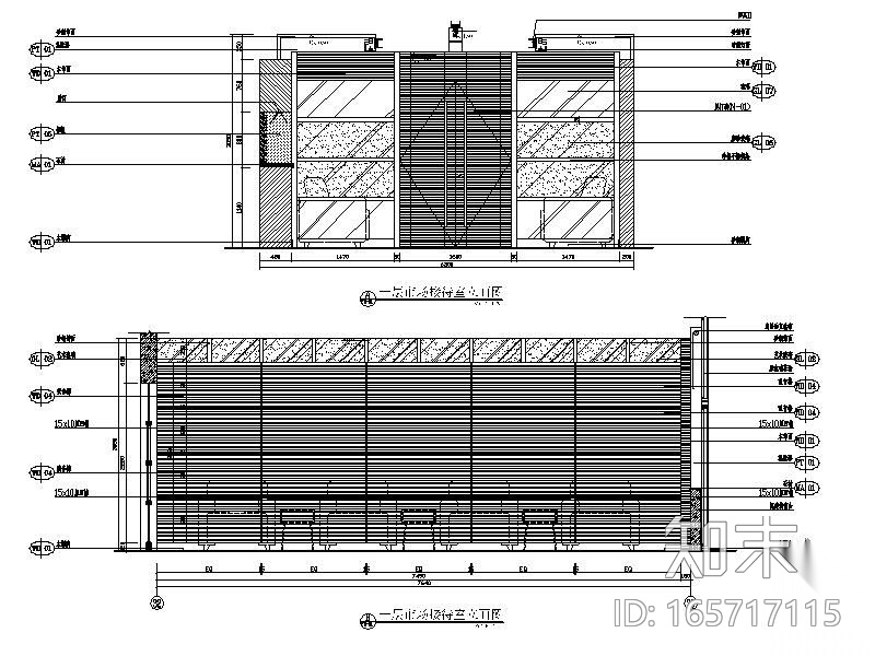 [烟台]某报社装修施工图cad施工图下载【ID:165717115】