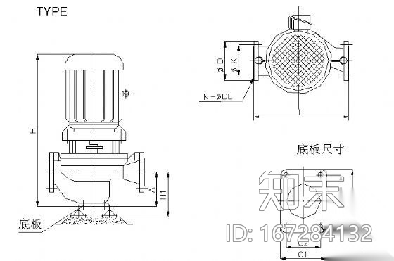 各种水泵安装样图施工图下载【ID:167284132】