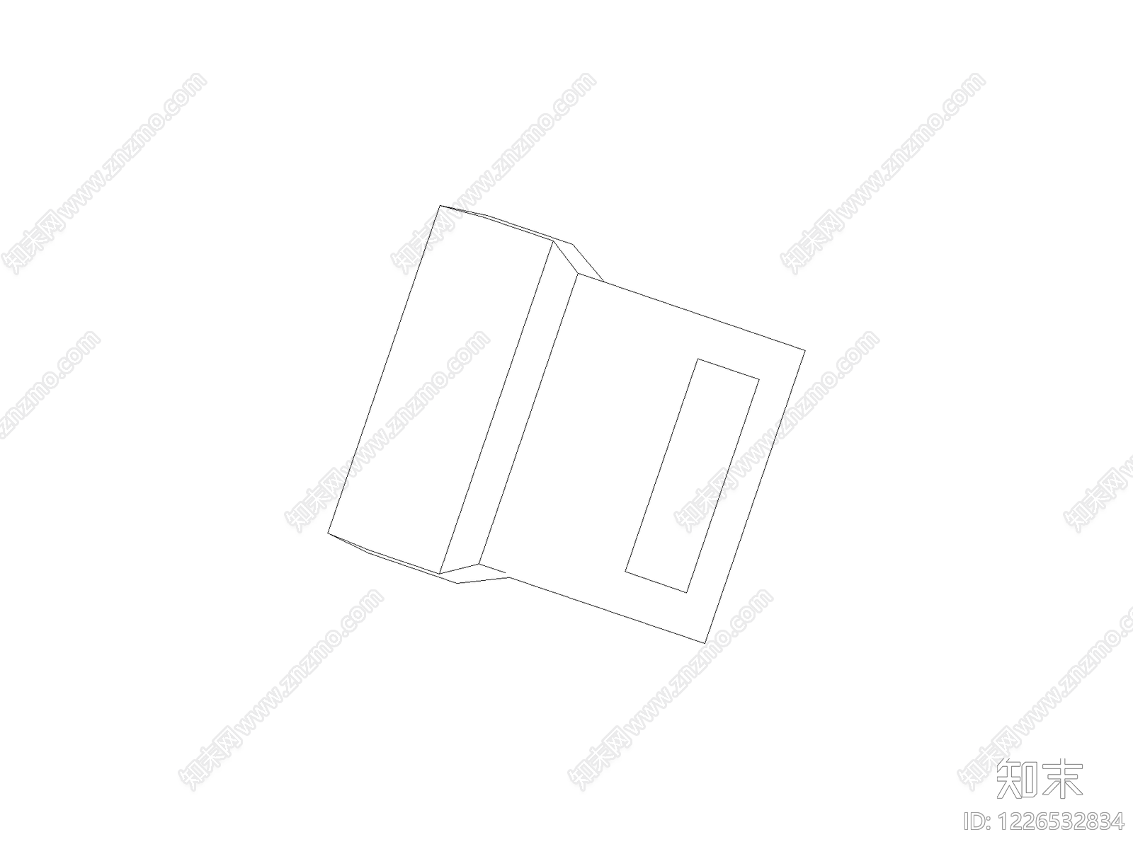 现代柜子CAD图纸