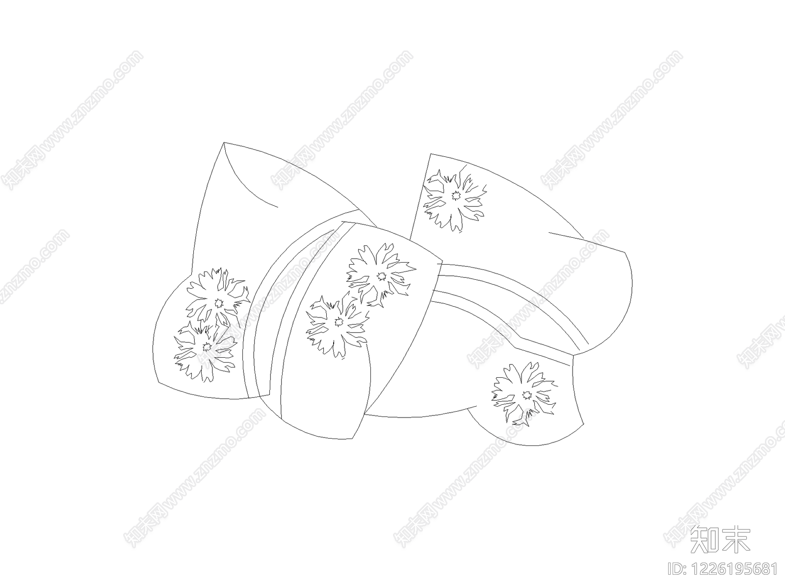 摆件CAD图纸