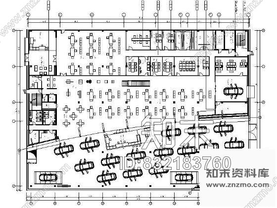 图块/节点奥迪展厅平面设计图施工图下载【ID:832183760】