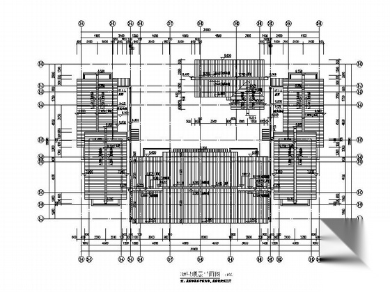 [广东]框架式多层商住楼建筑施工图（知名设计院）cad施工图下载【ID:165733135】