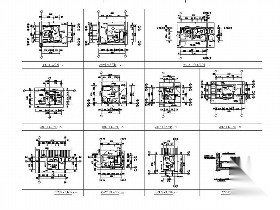[广东]框架式多层商住楼建筑施工图（知名设计院）cad施工图下载【ID:165733135】