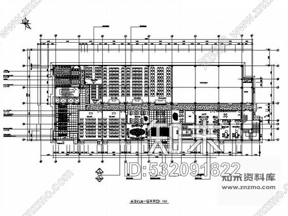 施工图杭州某通信枢纽办公楼室内装修施工图含效果施工图下载【ID:532091822】