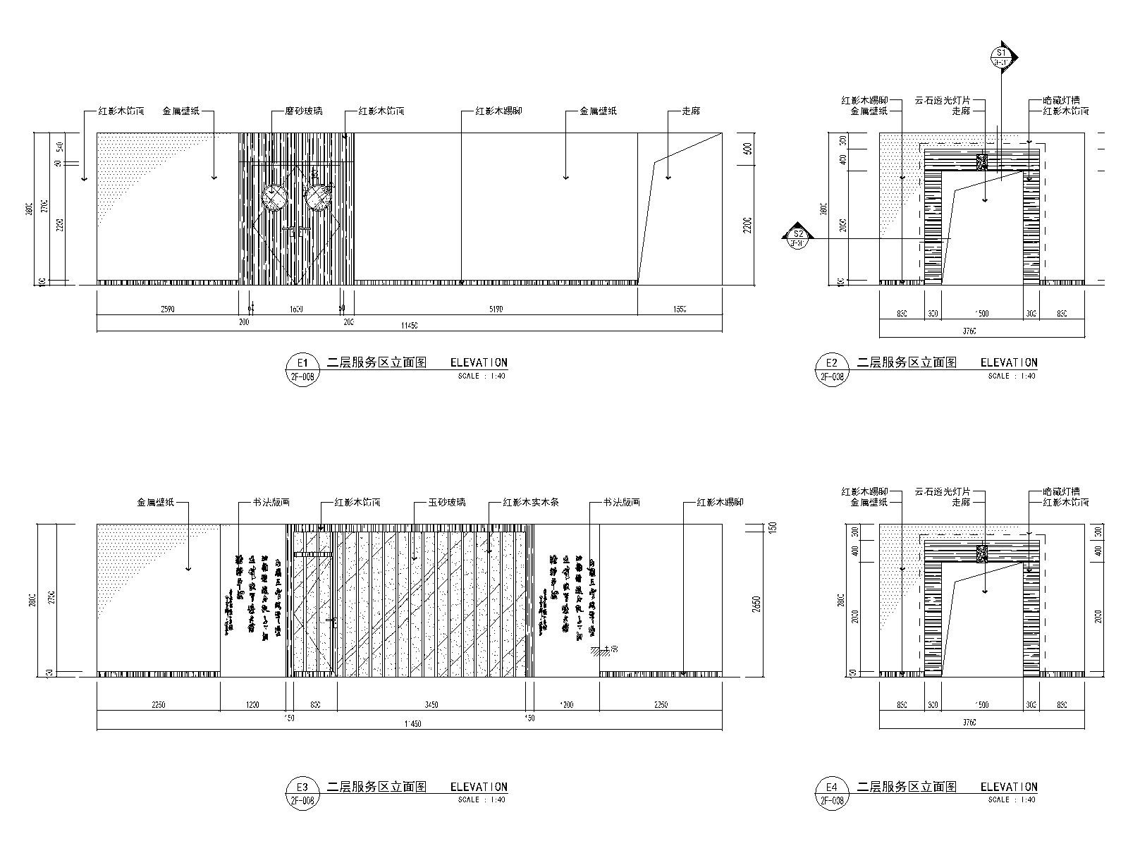 某现代风格洗浴中心浴场装修施工图_效果图施工图下载【ID:160709157】