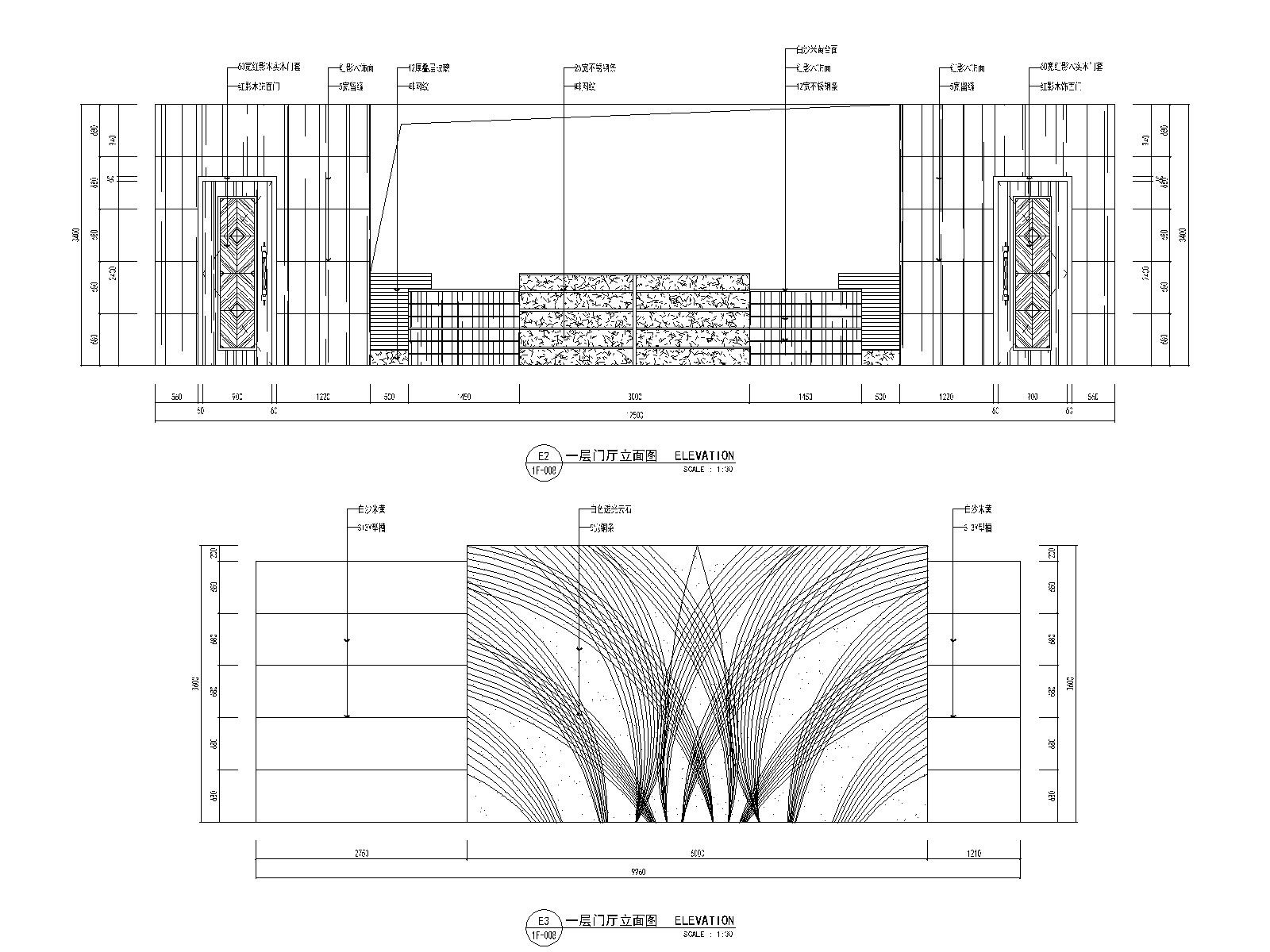 某现代风格洗浴中心浴场装修施工图_效果图施工图下载【ID:160709157】