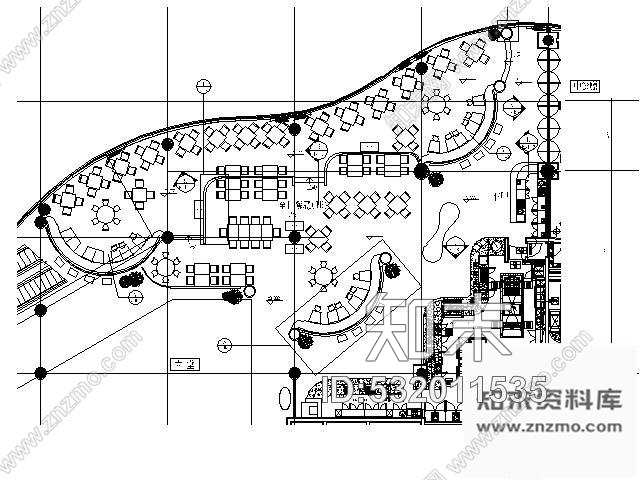 施工图北京五星酒店全日餐厅施工图施工图下载【ID:532011535】
