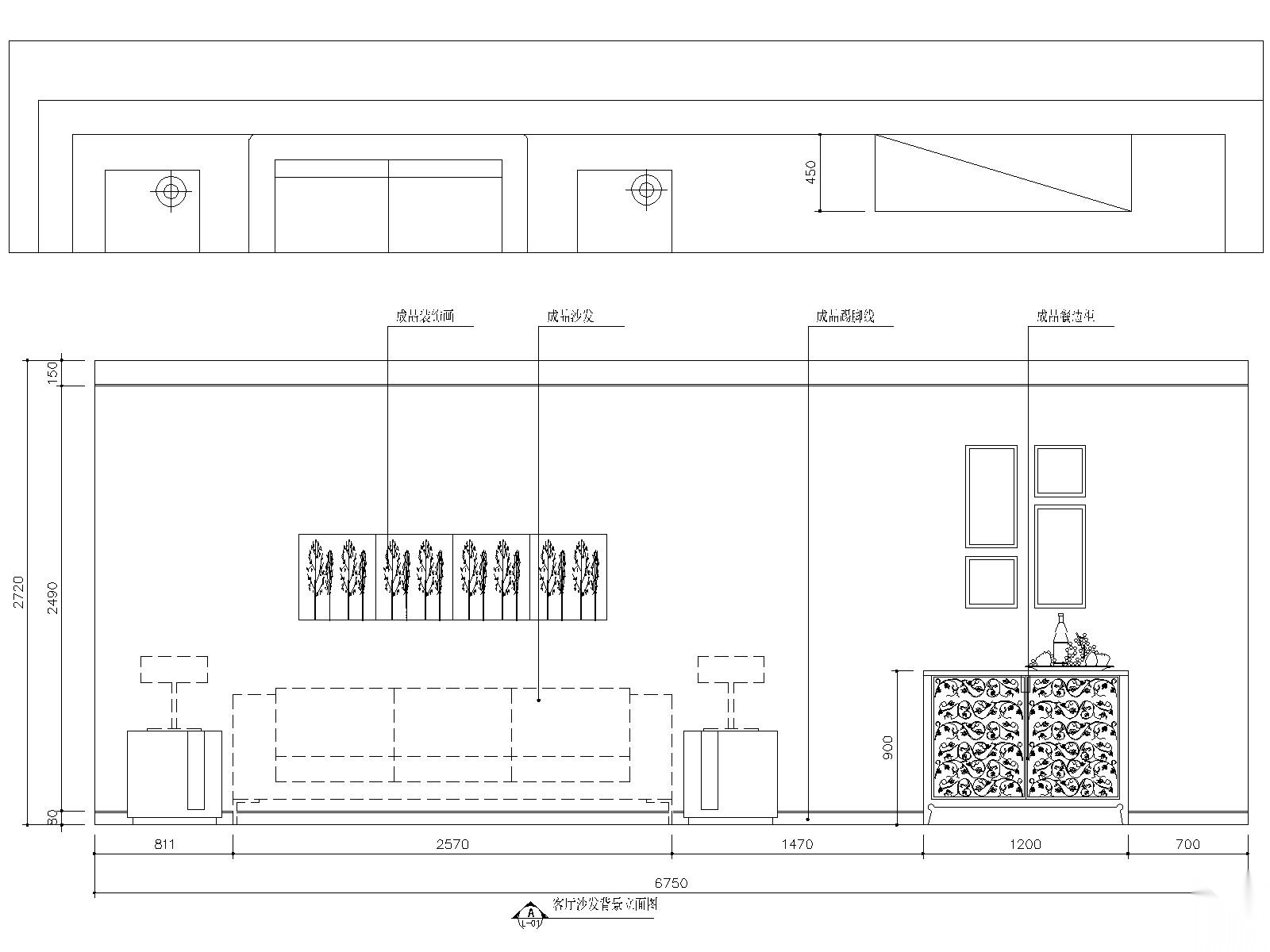 苏州130㎡ 现代简约风格三居室公寓施工图施工图下载【ID:160016199】