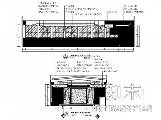 [浙江]生态园现代风格四层实验小学室内装修施工图（1...cad施工图下载【ID:164837148】