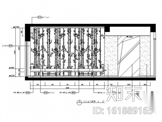 某高级私人单层别墅室内装修图（含实景）cad施工图下载【ID:161889165】