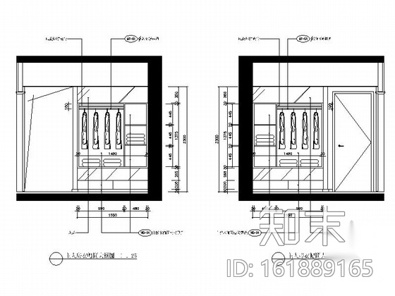 某高级私人单层别墅室内装修图（含实景）cad施工图下载【ID:161889165】