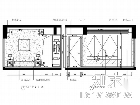 某高级私人单层别墅室内装修图（含实景）cad施工图下载【ID:161889165】