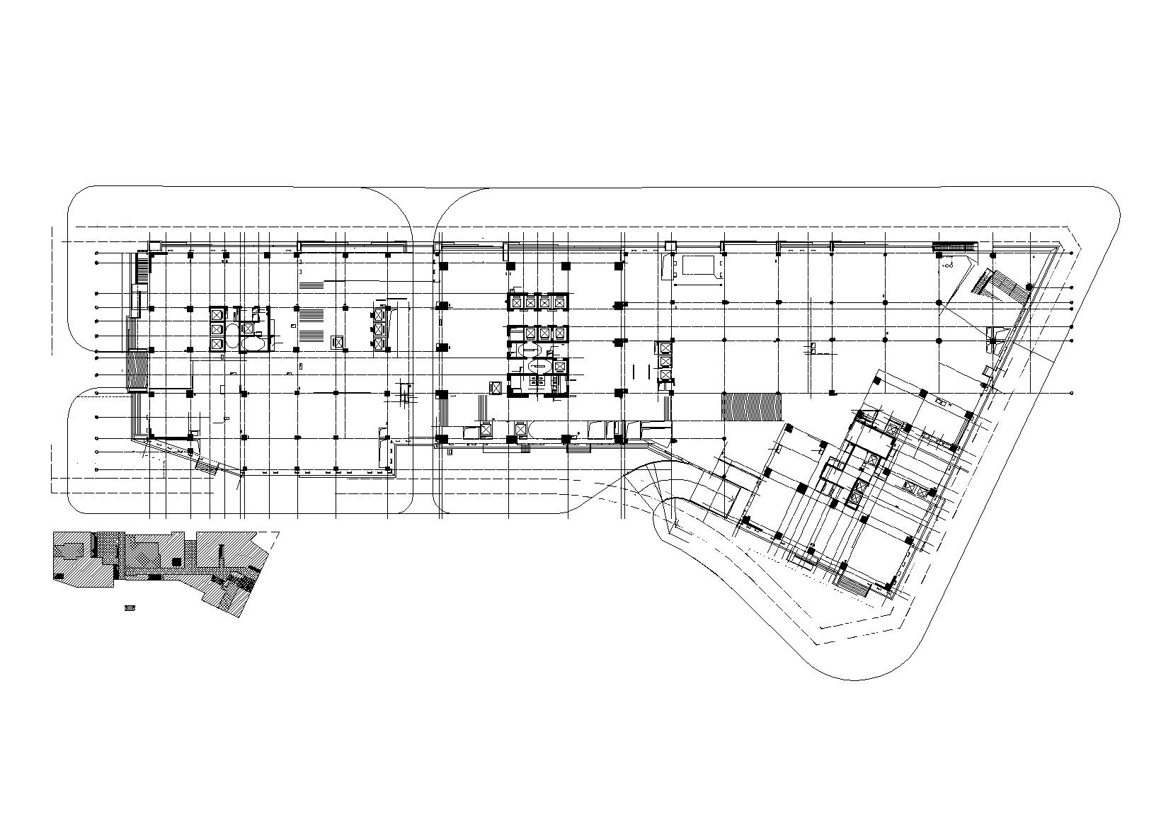 [重庆]现代风格知名商业广场建筑设计施工图（含效果图...cad施工图下载【ID:165604114】