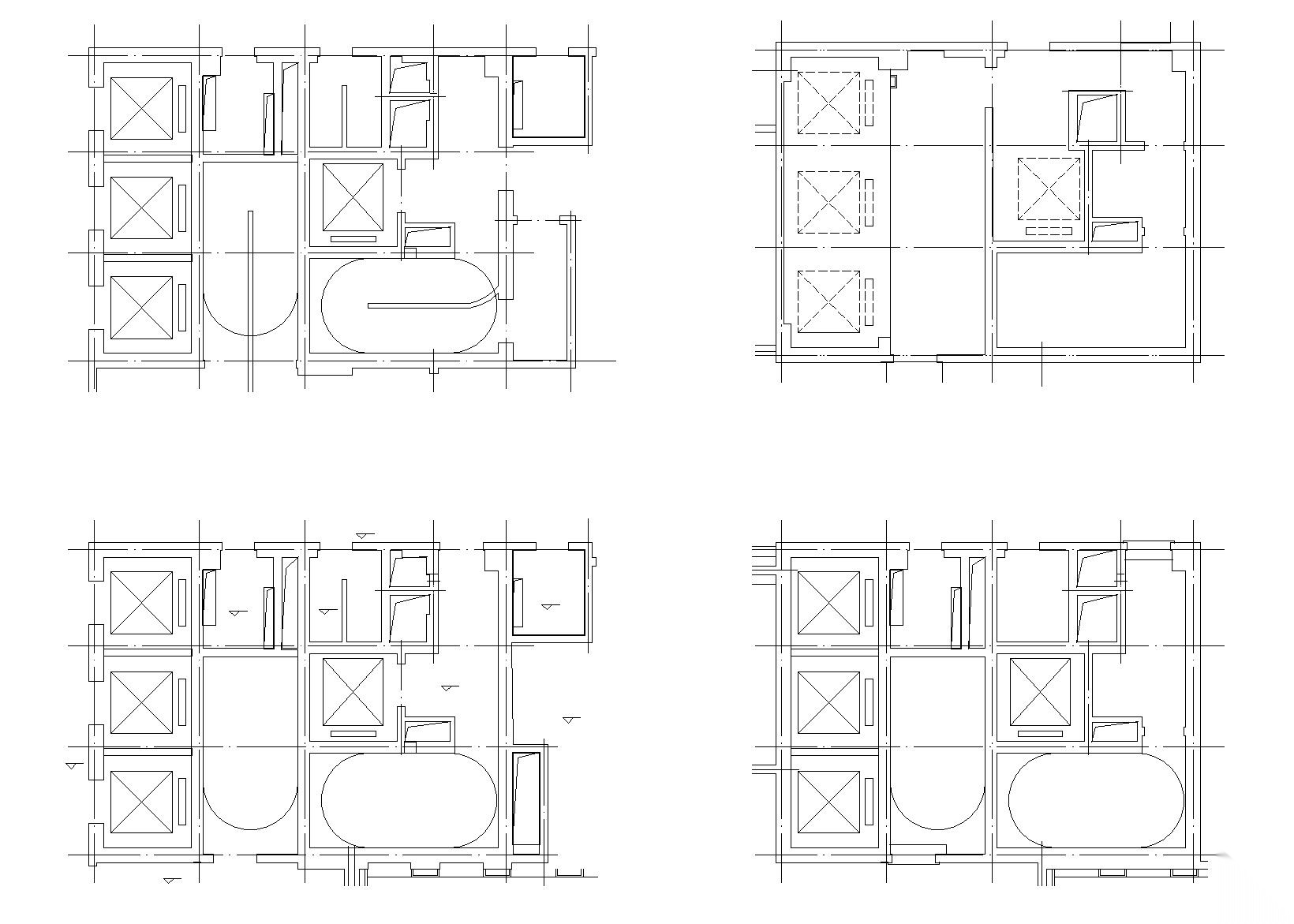 [重庆]现代风格知名商业广场建筑设计施工图（含效果图...cad施工图下载【ID:165604114】