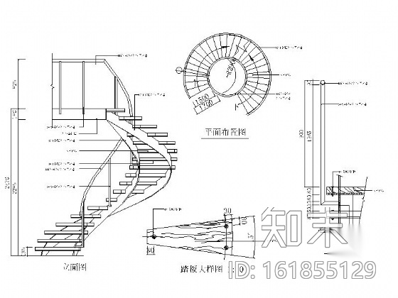 四层某欧式风格会所局部装修图cad施工图下载【ID:161855129】