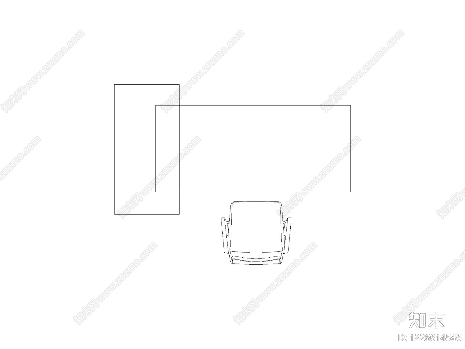 桌子CAD图纸