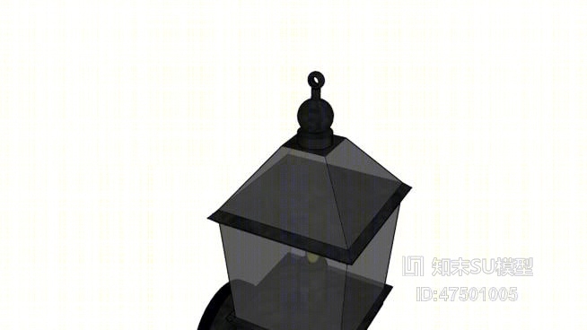 花园灯SU模型下载【ID:418126892】