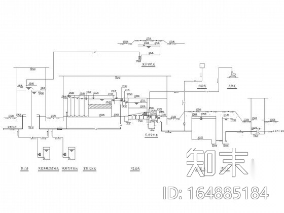 V型滤池工艺图纸施工图下载【ID:164885184】