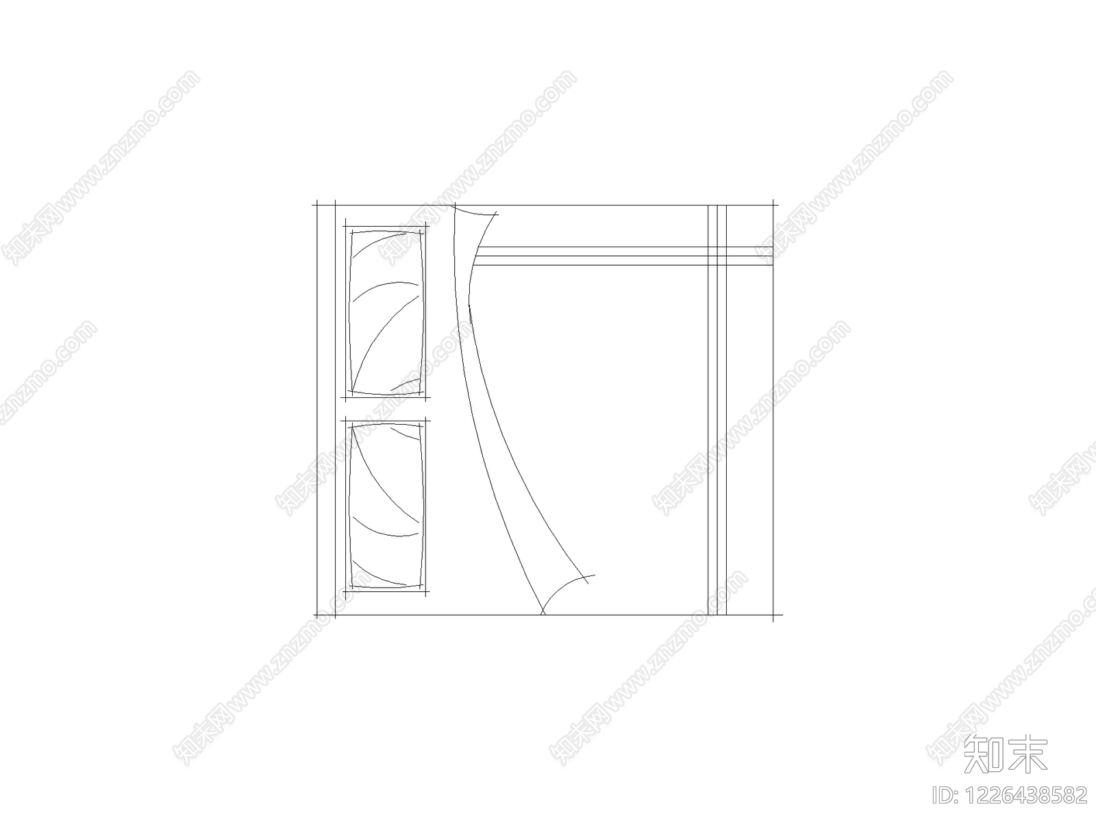 柜子CAD图纸