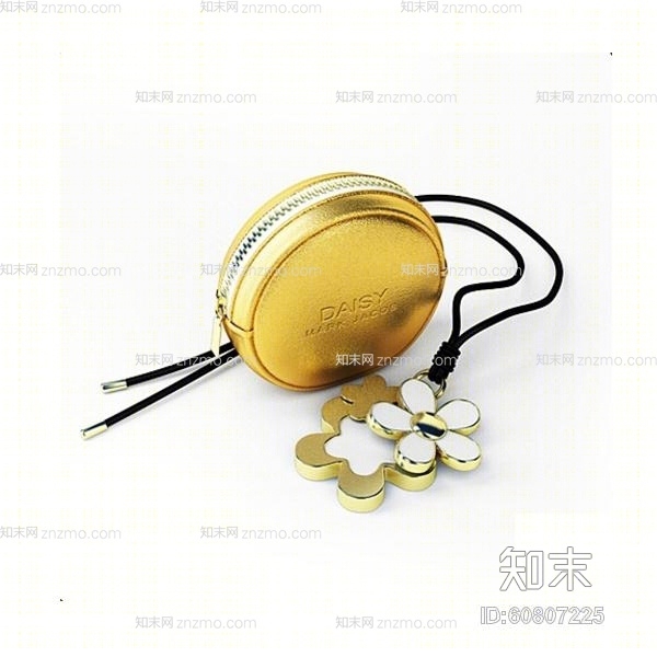 金色皮质钱包3D模型下载【ID:60807225】