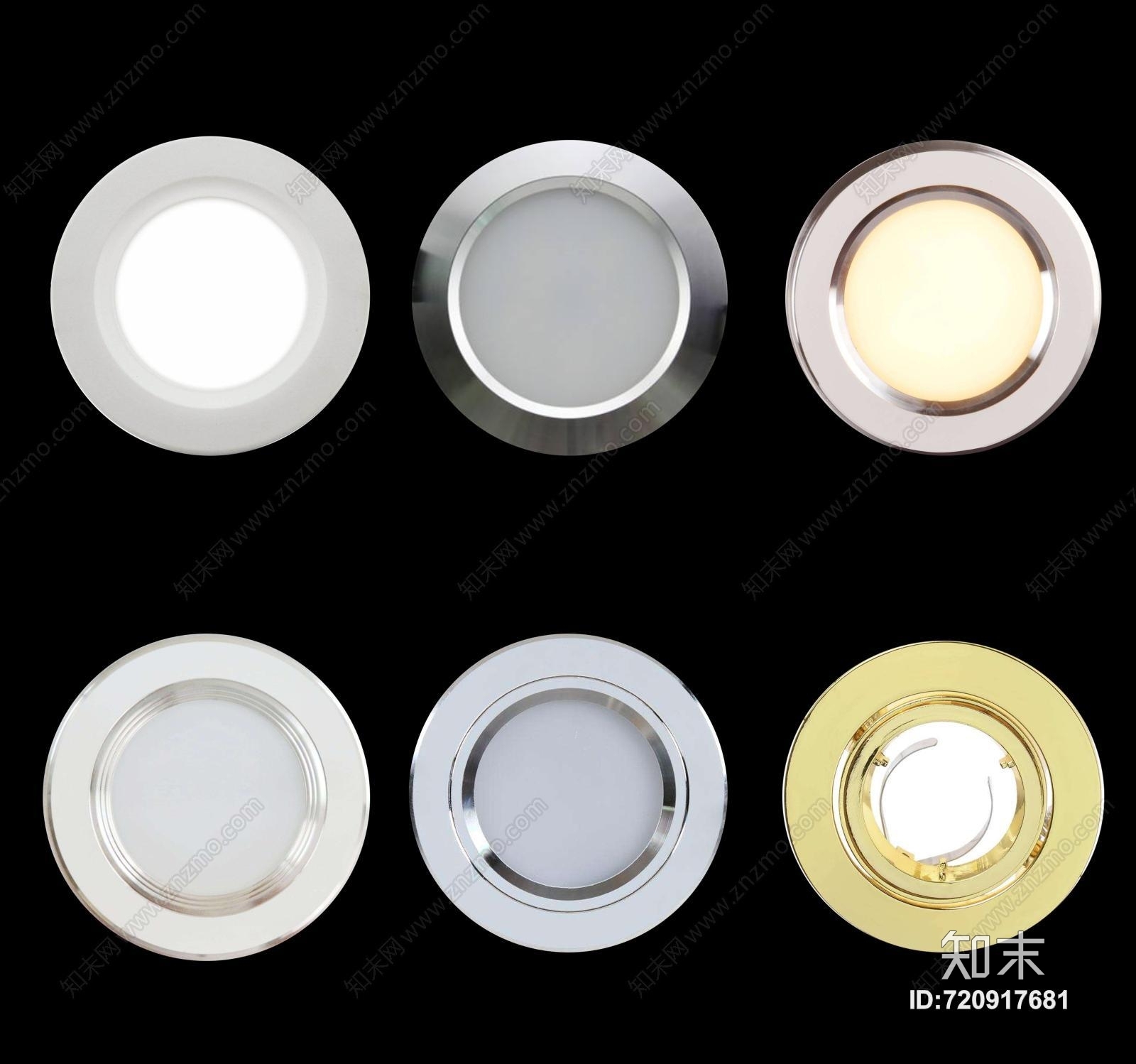 筒灯，射灯，贴图下载【ID:720917681】