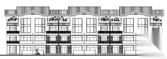 新世纪村镇康房建筑设计方案11cad施工图下载【ID:151394101】