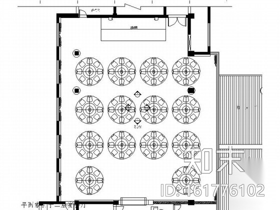 [上海]某奢华饭店宴会厅装修图（含效果）cad施工图下载【ID:161776102】