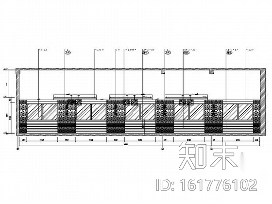 [上海]某奢华饭店宴会厅装修图（含效果）cad施工图下载【ID:161776102】