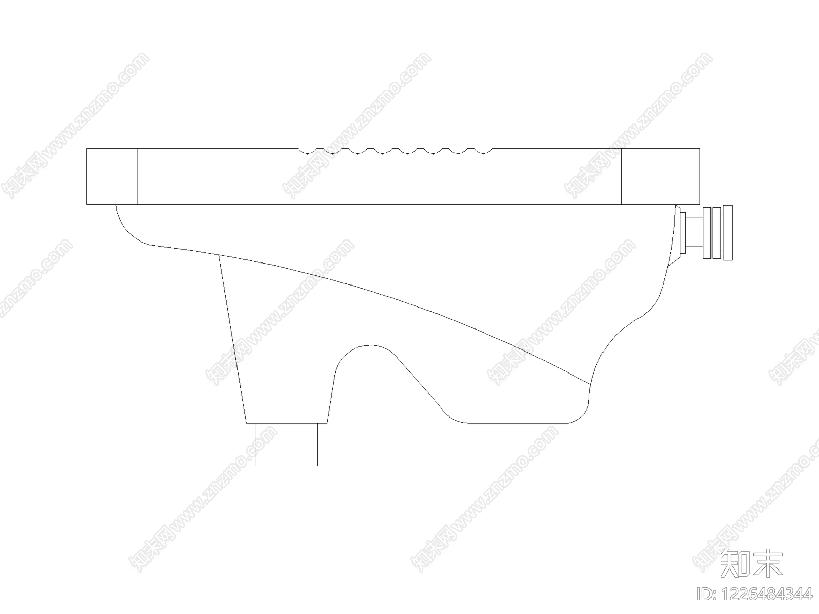 五金管件cad施工图下载【ID:1226484344】