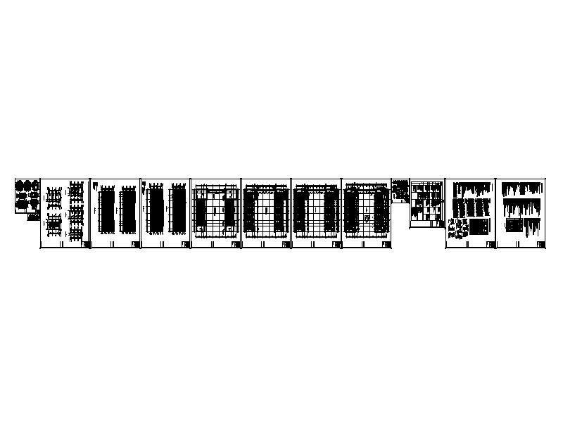 [宁夏]经典学院风格中学教学楼建筑施工图cad施工图下载【ID:165739174】