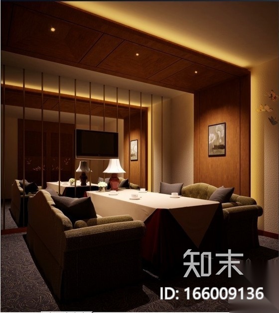 [四川]法式雅致咖啡会所室内装饰装修图（含效果）cad施工图下载【ID:166009136】