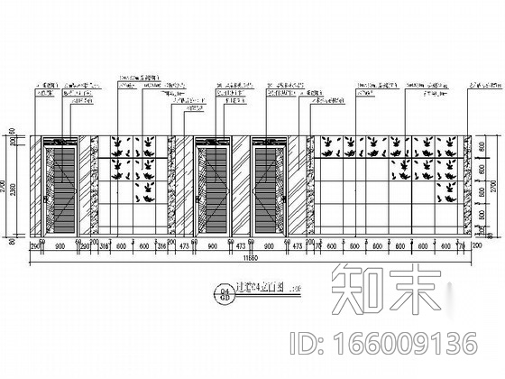 [四川]法式雅致咖啡会所室内装饰装修图（含效果）cad施工图下载【ID:166009136】