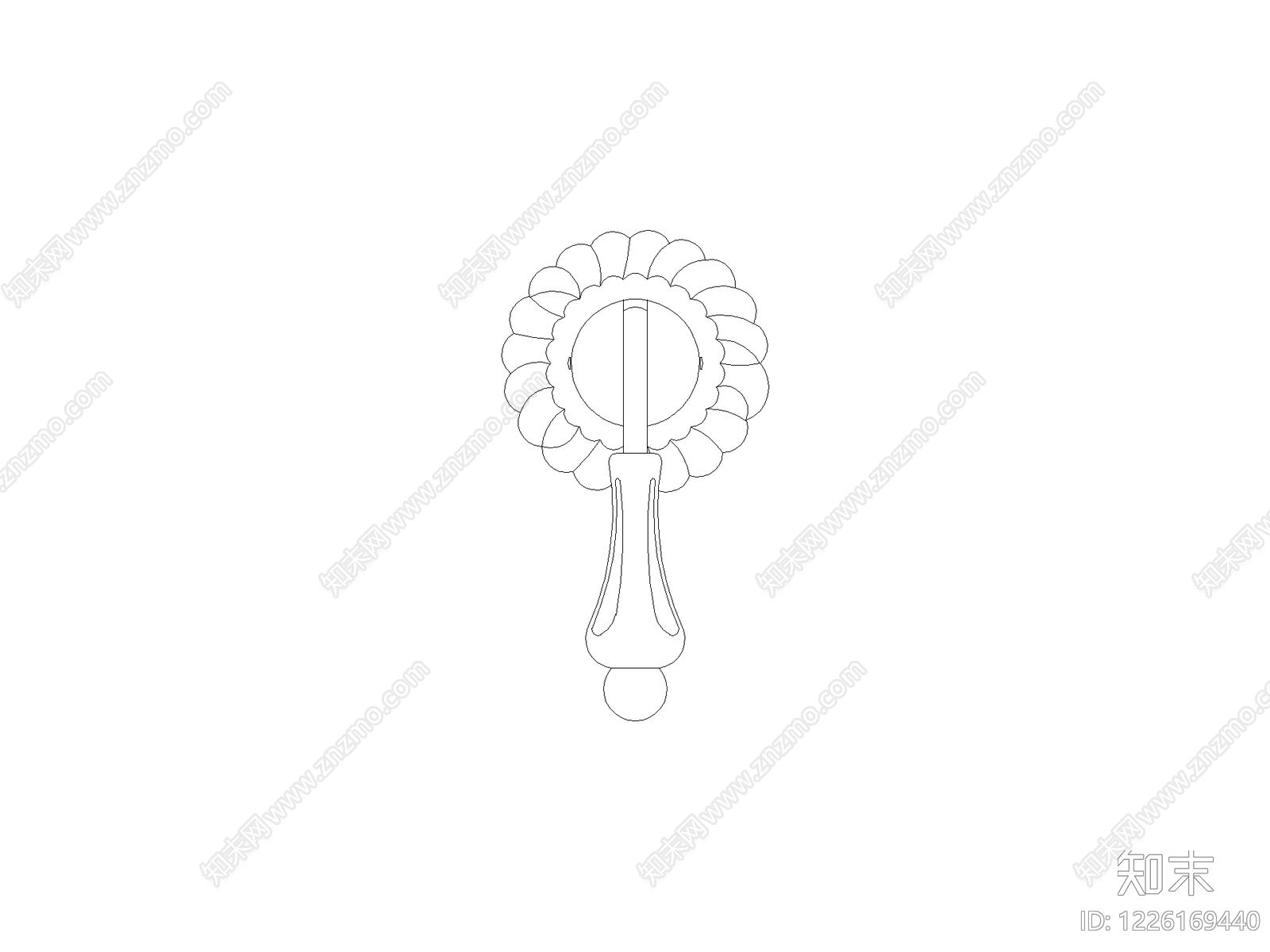 现代五金管件CAD图纸