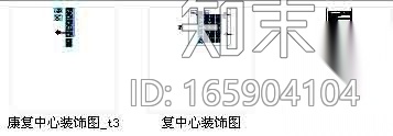[安徽]康复机构现代风格综合服务中心装修施工图施工图下载【ID:165904104】
