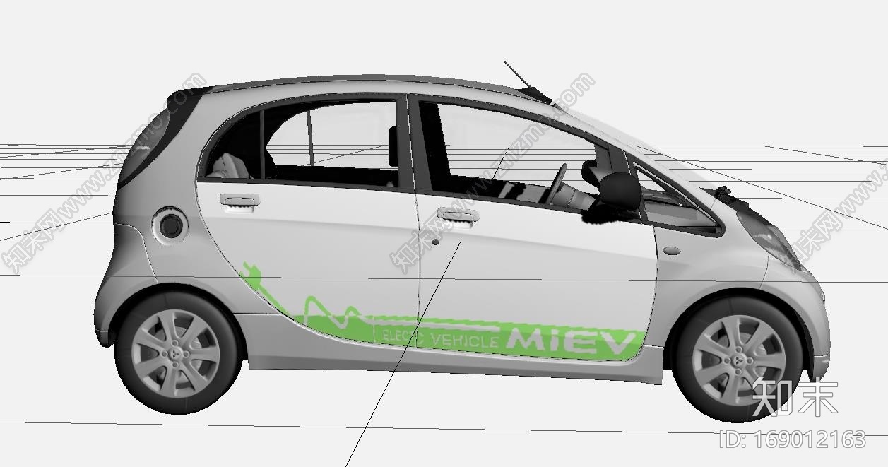 新能源电动老人车3D模型CG模型下载【ID:169012163】