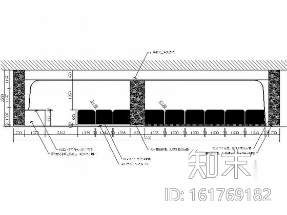 [河南]简约中式风格快餐厅室内装修施工图（含效果）cad施工图下载【ID:161769182】