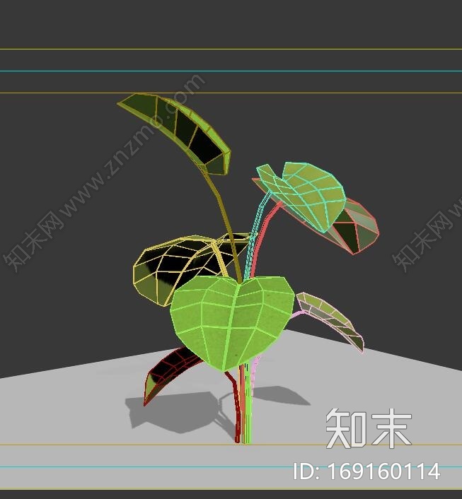 一颗植物CG模型下载【ID:169160114】