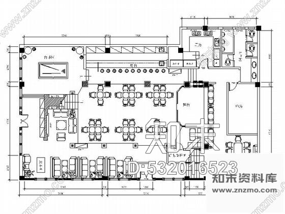 施工图四川某时尚现代风格啤酒馆室内装修图施工图下载【ID:532016523】
