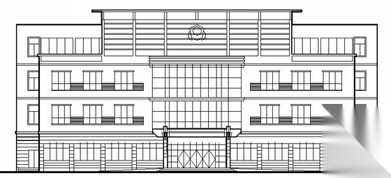 [南昌市公安局]某派出所建筑施工图施工图下载【ID:166721115】