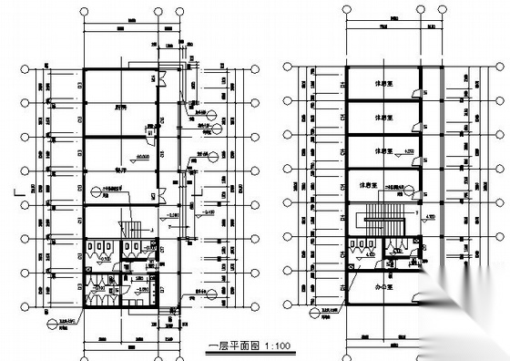 [南昌市公安局]某派出所建筑施工图施工图下载【ID:166721115】