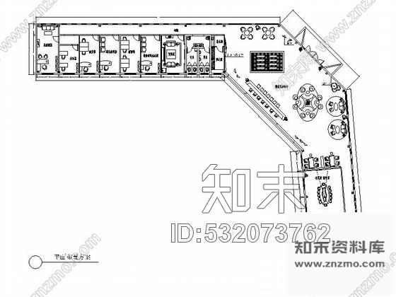施工图江苏某城市广场售楼处室内装修图含效果cad施工图下载【ID:532073762】