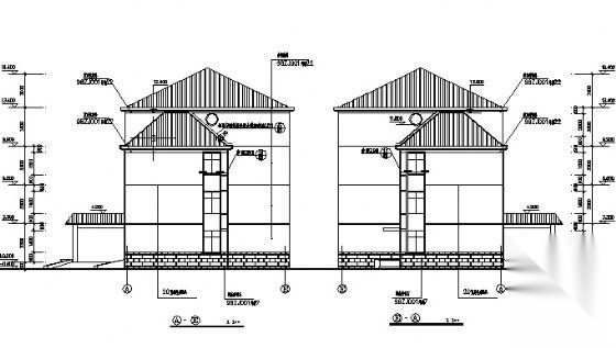 某四层办公楼建筑施工图cad施工图下载【ID:151434139】