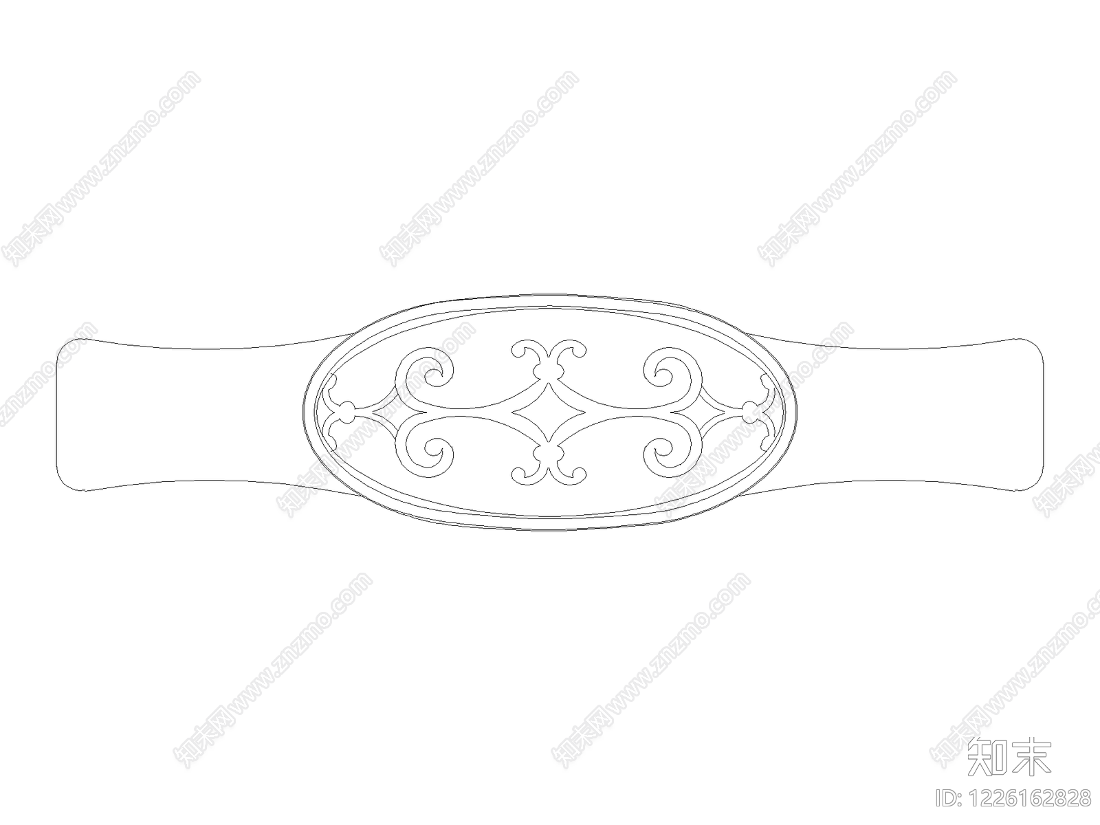 现代外立面装饰构件CAD图纸