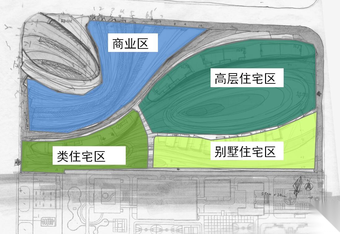 [江西]南昌凤凰洲现代风格商业建筑方案设计施工图下载【ID:168100128】