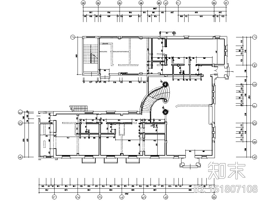 新中式禅意风格休闲会所空间设计施工图（附效果图）cad施工图下载【ID:161807108】