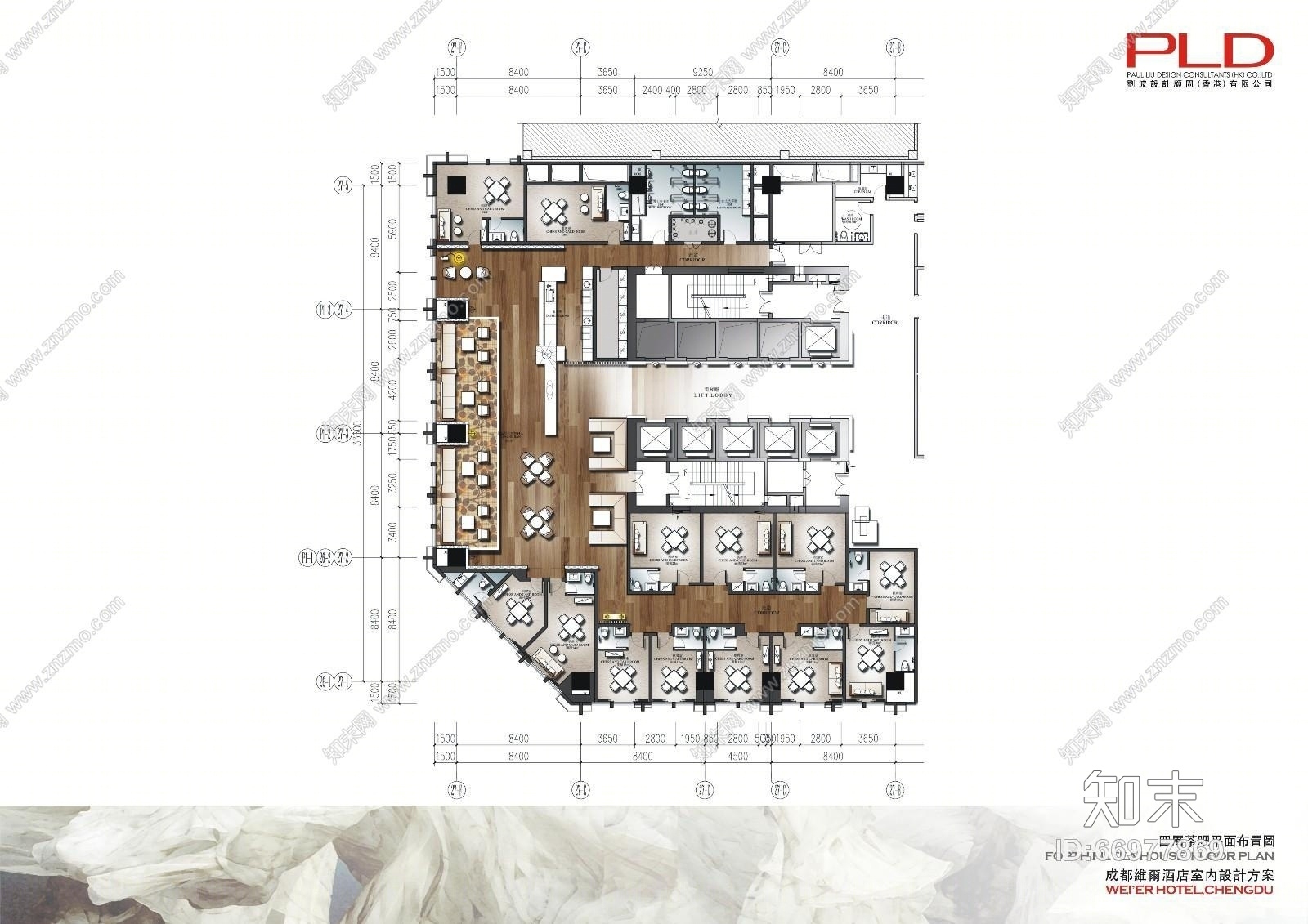 PLD刘波--成都维尔酒店全套方案设计效果图施工图下载【ID:66977869】