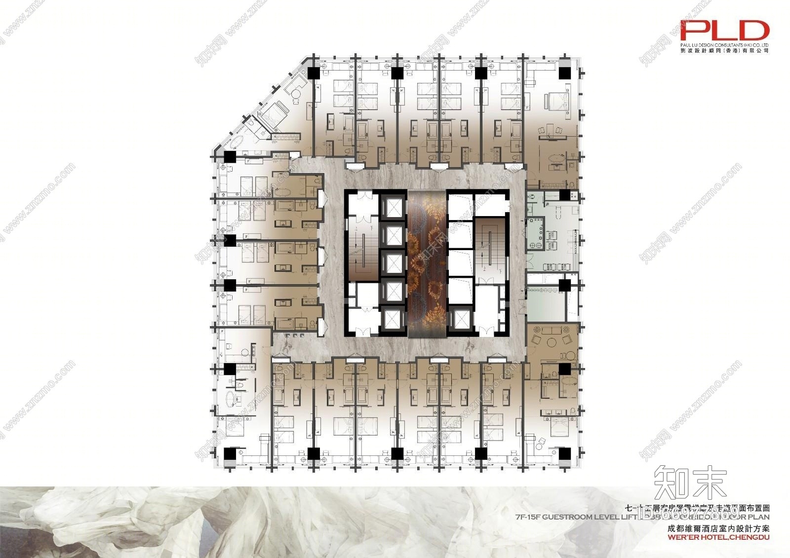PLD刘波--成都维尔酒店全套方案设计效果图施工图下载【ID:66977869】