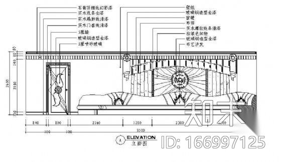 ktv包房装饰装修图cad施工图下载【ID:166997125】