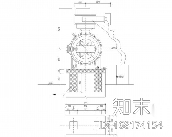 循环水泵房经典设计图cad施工图下载【ID:168174154】